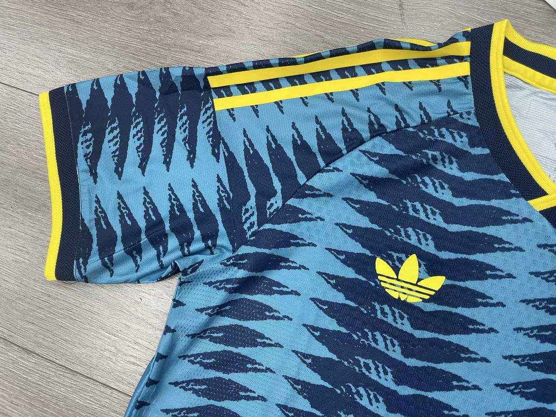 Camiseta Oficial Selección Colombia Azul  2026 – Modelo Titular (Hombre y Mujer) 12