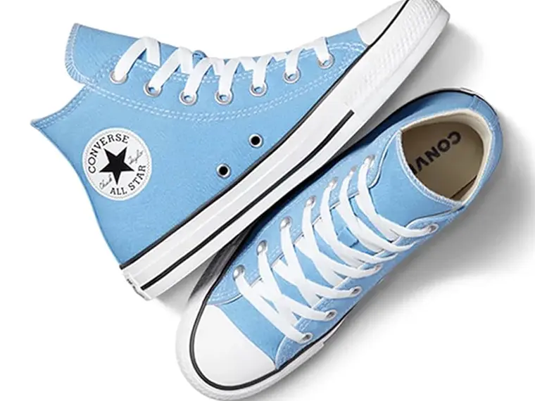 ZAPATILLA TENIS CONVERSE CHUCK TAYLOR ALL STAR UNISEX- AZUL  CELESTE 3