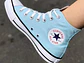 ZAPATILLA TENIS CONVERSE CHUCK TAYLOR ALL STAR UNISEX- AZUL  CELESTE - Miniatura 4