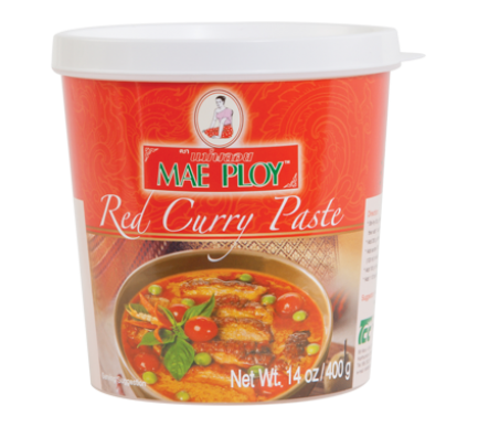 Curry rojo en pasta 400GR x 24