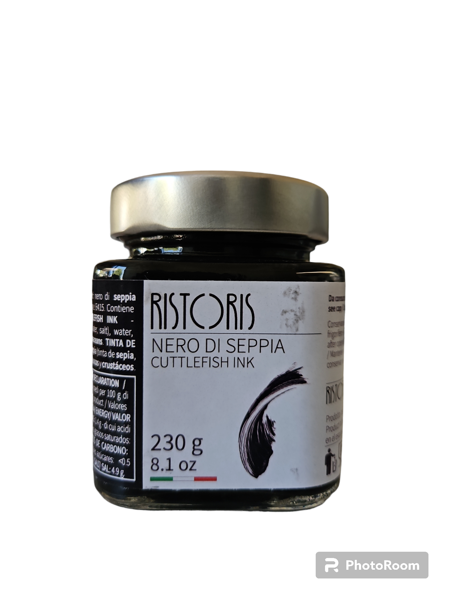 Tinta de calamar esterilizada 230 Gr