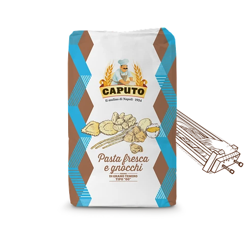 Harina 00 pasta fresca y gnocchi 25kg