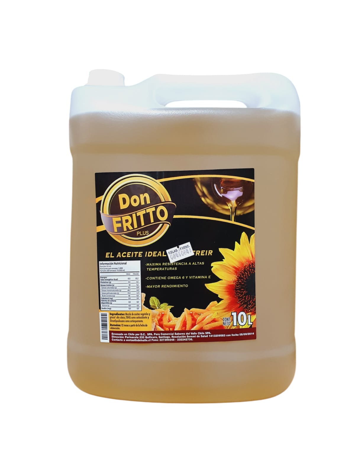 ACEITE MARAVILLA DONDELICIAS 10 L