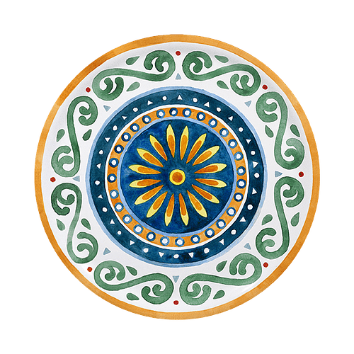 Plato Pizza Capri 6x33CM