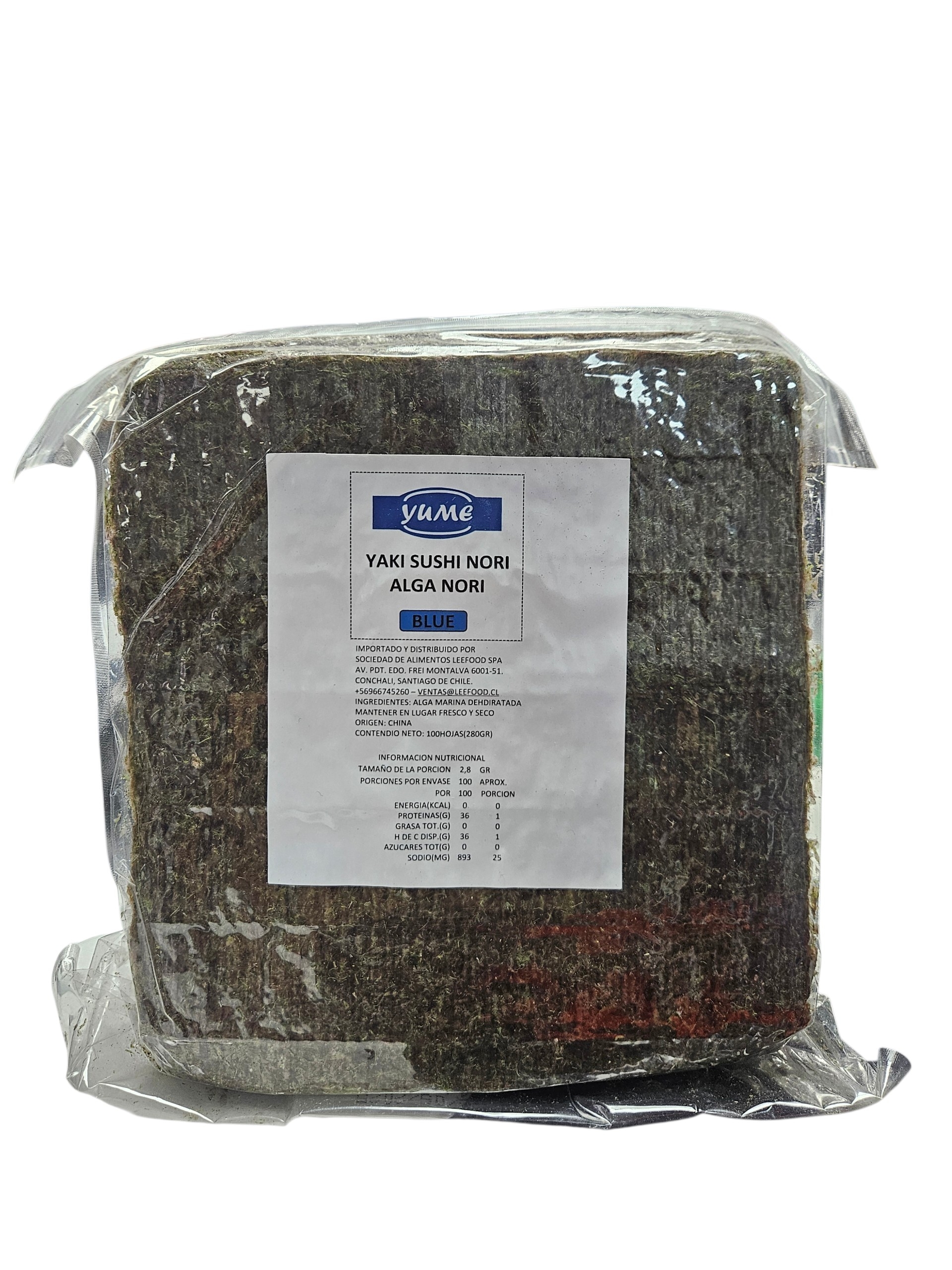 Alga Nori Blue ECO 100 Hojas