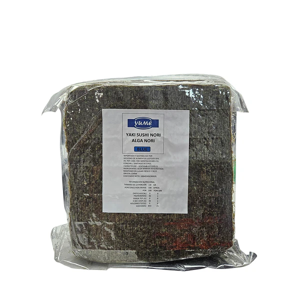 Alga Nori Blue ECO 100 Hojas 