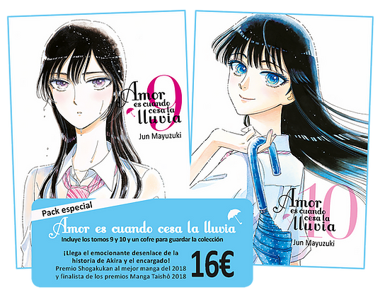 Amor es cuando cesa la lluvia 09 Y 10+COFRE