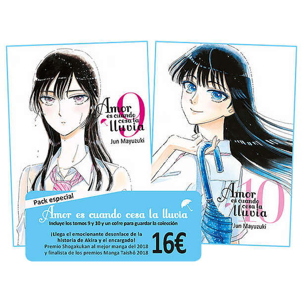 Amor es cuando cesa la lluvia 09 Y 10+COFRE 