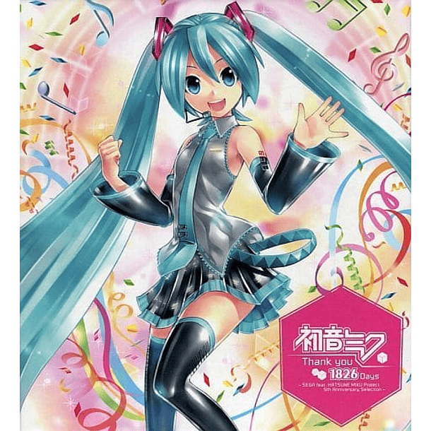 [ALBUM BOX] Thank you 1826 Days ～SEGA feat.HATSUNE MIKU Project 5th Anniversary Selection～(Limited Edition Blu-ray) 