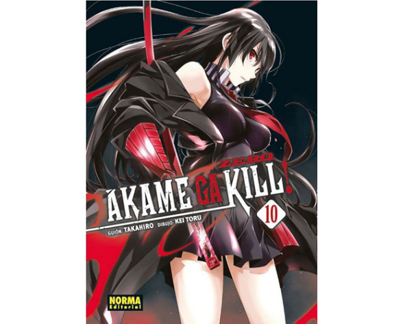 AKAME GA KILL! ZERO 10 (CON COFRE)