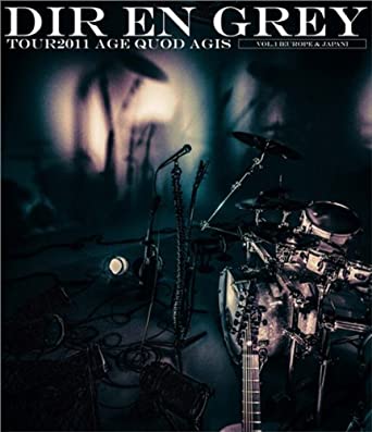 [Blur-ray LIVE] Tour 2011 Age Quod Agis Vol.1 [Europe & Japan]