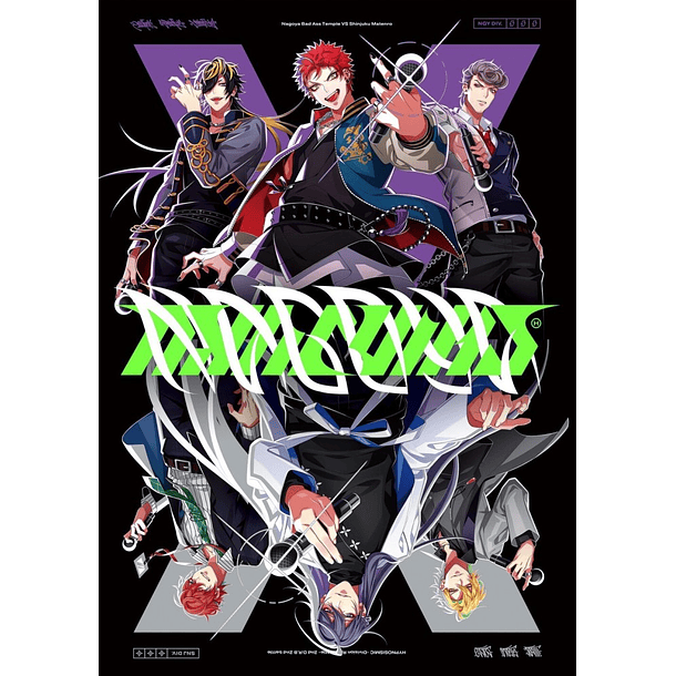 [BOX YOKOHAMA DIVISION MADTRIGGER CREW] Hypnosis Mic -2nd Division Rap Battle- SET BOX 2