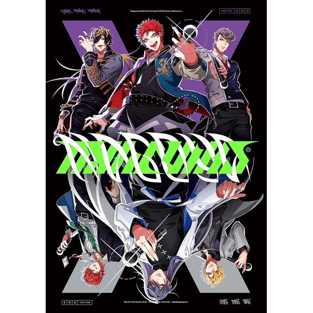 [BOX SHINJUKU DIVISION MANTEROU] Hypnosis Mic -2nd Division Rap Battle- SET BOX 2
