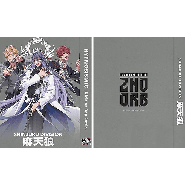 [BOX SHINJUKU DIVISION MANTEROU] Hypnosis Mic -2nd Division Rap Battle- SET BOX 1