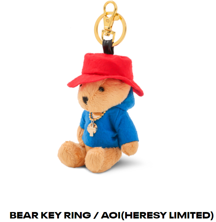 [BEAR KEY RING] AOI「-MASS- PHASE 01-COUNT 