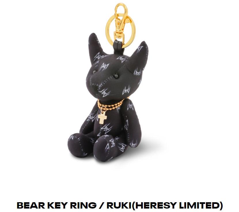 [BEAR KEY RING] RUKI「-MASS- PHASE 01-COUNT 