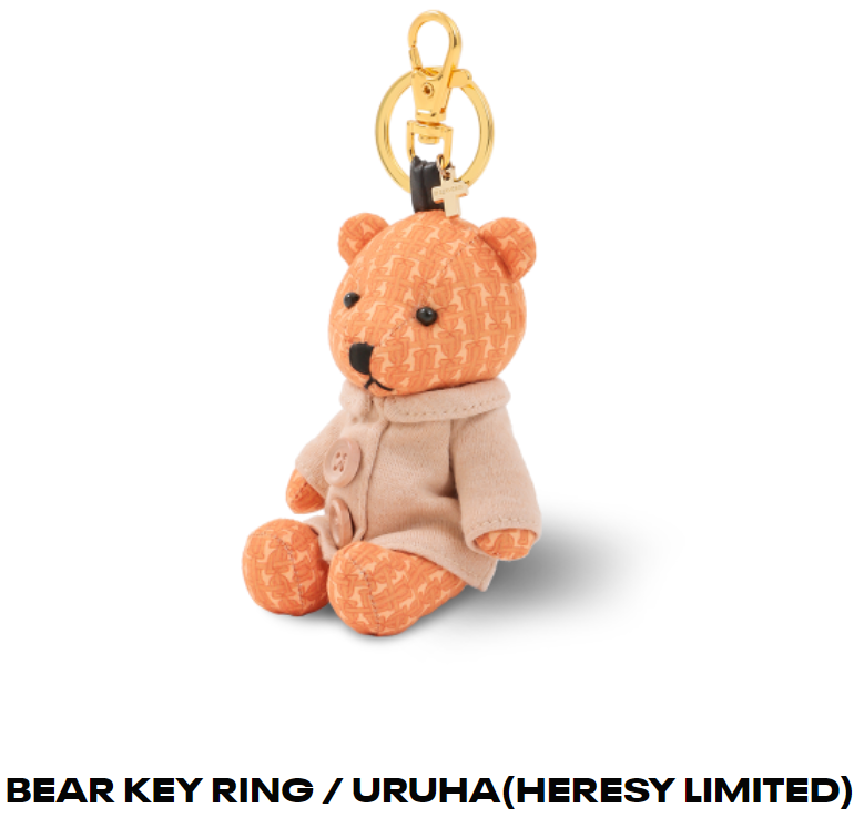 [BEAR KEY RING] URUHA「-MASS- PHASE 01-COUNT 