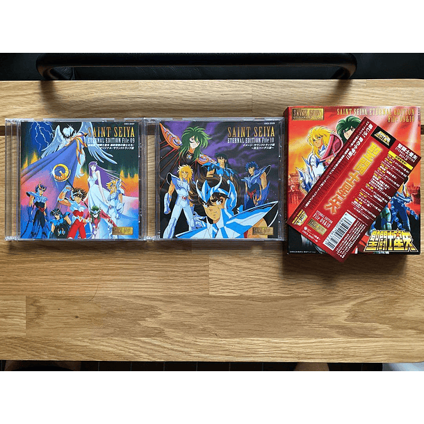 [ALBUM BOX] Saint Seiya ETERNAL EDITION File 09 & 10 2