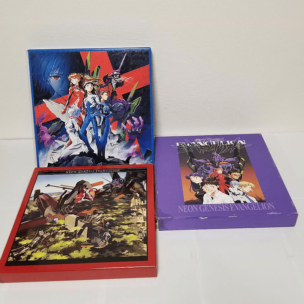 [BOX SERIE TV] Neon Genesis Evangelion PACK 3 BOX (LASERDISC) 1