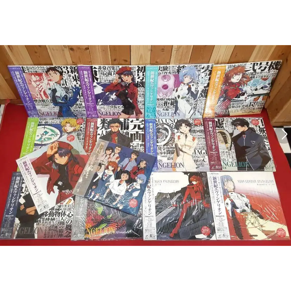 BOX SERIE TV] Neon Genesis Evangelion PACK 3 BOX (LASERDISC