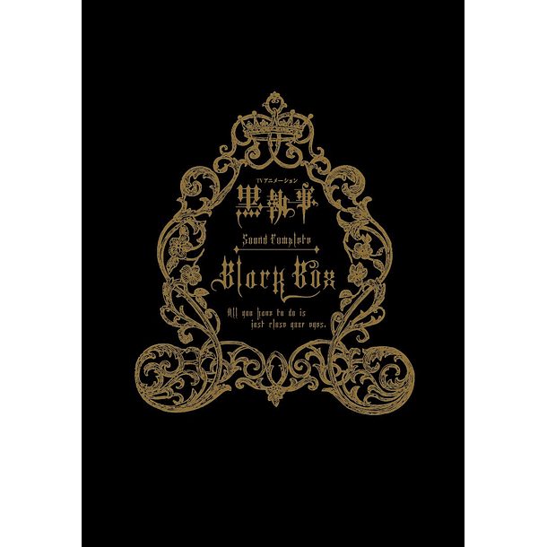  [ALBUM BOX] Kuroshitsuji Sound Complete Black Box (Limited Edition) 1