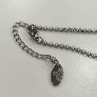 [COLLAR VW] Collar bootleg VIVIENNE WESTWOOD ( orb negro, cadena) 2