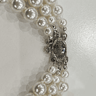 [COLLAR VW] Collar bootleg VIVIENNE WESTWOOD ( orb brillante grande con circones, triple tira de perlas) 3