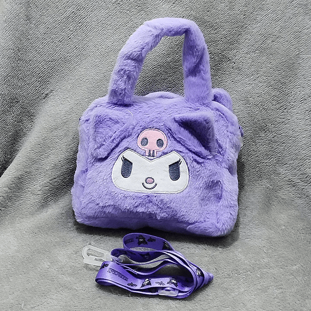 [Cartera] Cartera fluffy Sanrio (MY MELODY, KUROMI) 1