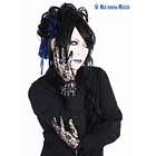 [Moi-même-Moitié] M+ROSE × Cross Bracelet (SILVER x BLUE) 3