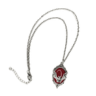 [COLLAR] COLLAR CAMAFEO MURCIÉLAGO NEGRO/ROJO 1