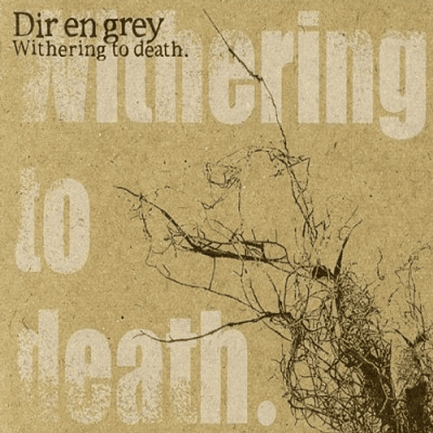 [ALBUM] Withering to death. (1st Press Limited Edition) 1