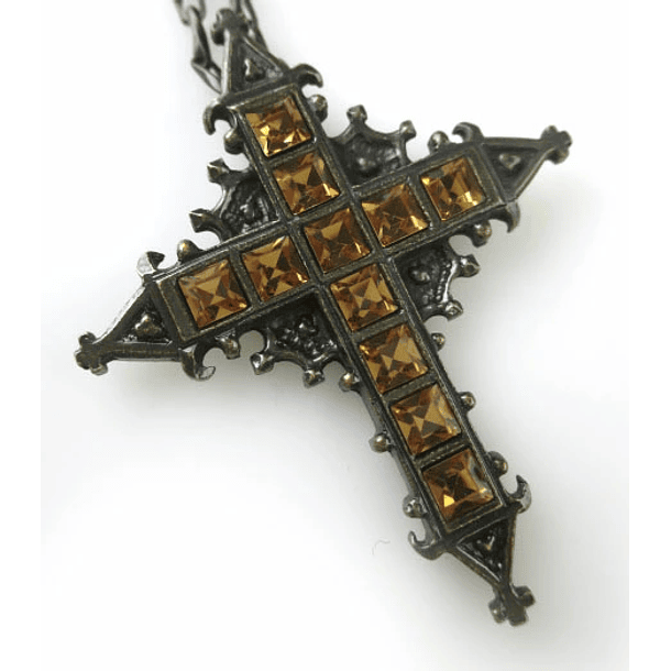 [Moi-même-Moitié] Jewel Cross Pendant 8