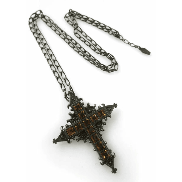[Moi-même-Moitié] Jewel Cross Pendant 9