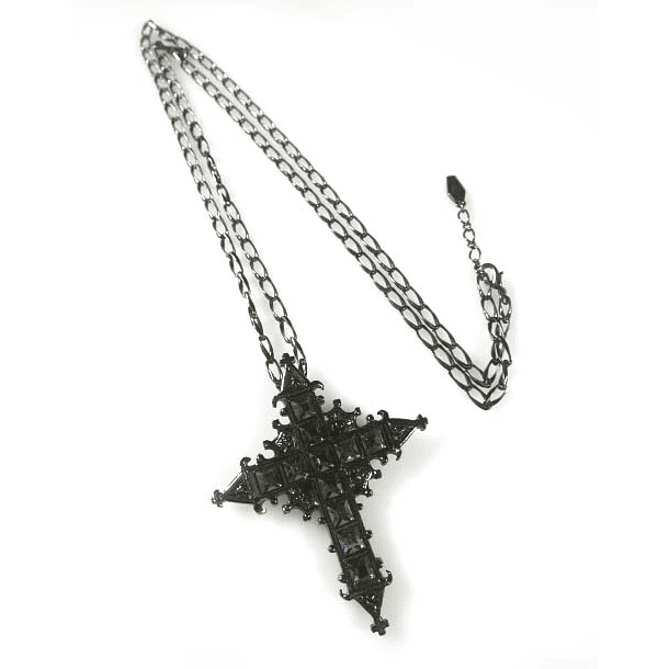 [Moi-même-Moitié] Jewel Cross Pendant 7