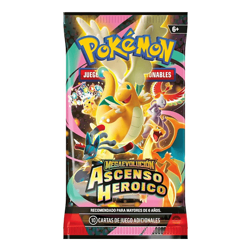Pokémon TCG: Ascended Heroes - Booster Pack  [Español]
