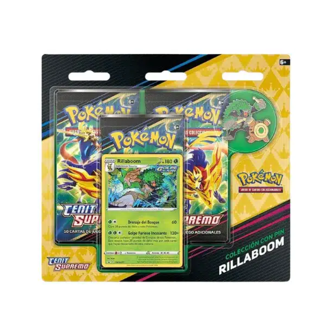 Pokémon TCG: Crown Zenith (Rillaboom) - Blister  [Español]