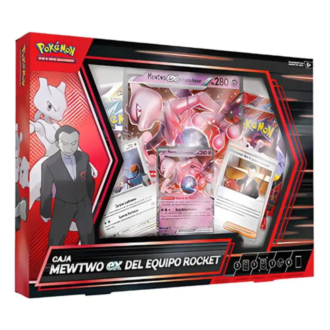 Caja Mewtwo Ex del Equipo Rocket [Español] 1