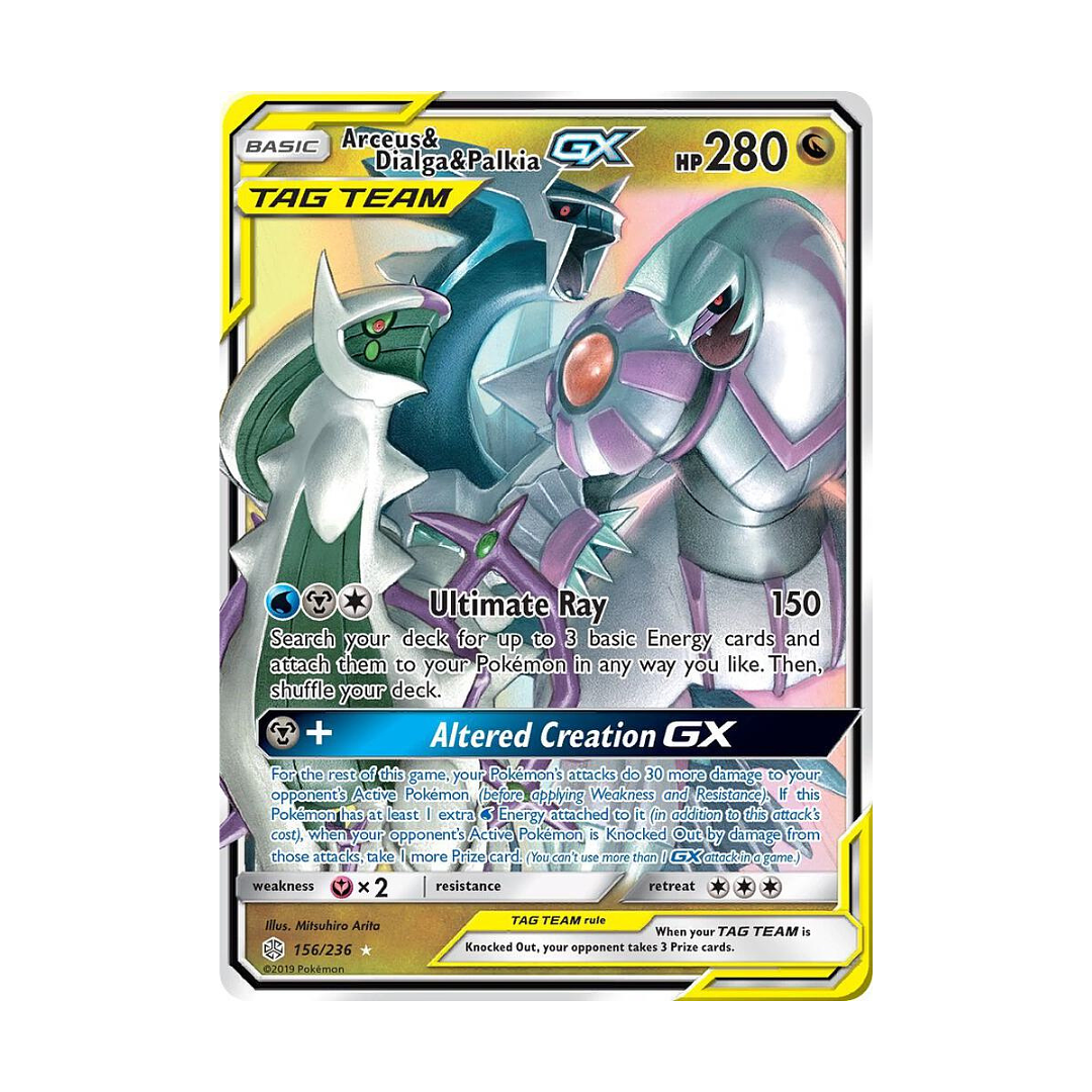 Arceus & Dialga & Palkia GX - 156/236 [Inglés]