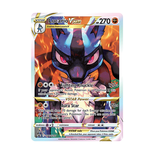 Lucario V Star - SWSH291 [Inglés]