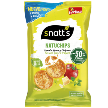 NatuChips Tomate, Queijo e Orégano Grefusa 23 gr 1