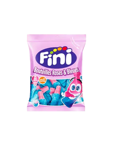 Gomas Fini Garrafas Rosas e Azuis 90g 1