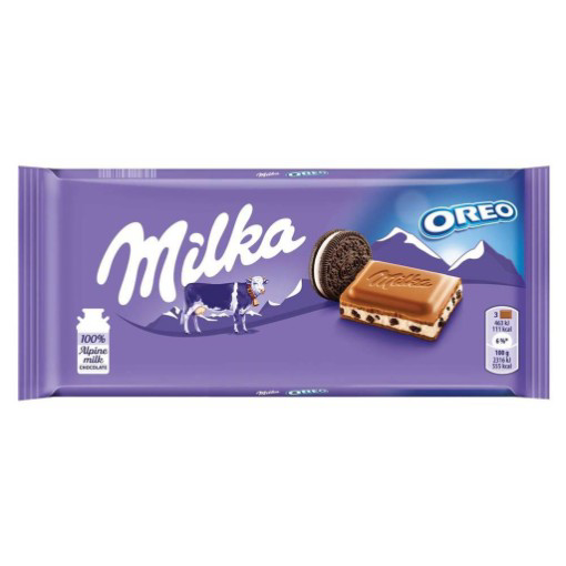 Tablete Chocolate Oreo MILKA emb.100g 1