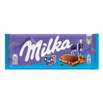 Tablete Chocolate Chips Ahoy MILKA emb.100g 1