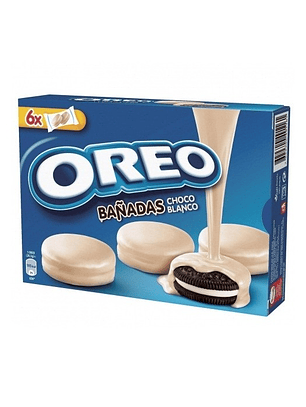  Galetas Oreo Chocolate Cobertas Branco 10X246gr