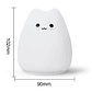 Luminária Pusheen Gato LED 7 cores para decoração de quarto - Thumbnail 2