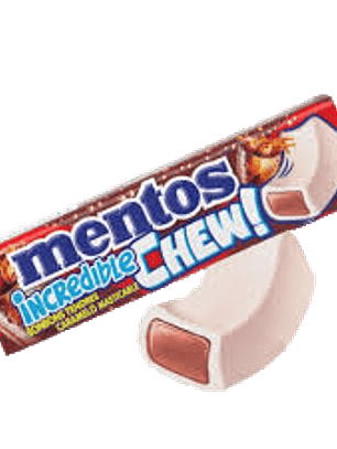 Mentos mastigáveis com sabor a coca cola