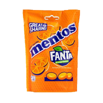 Mentos Fanta Laranja - BOLSA DE 160 gr 1