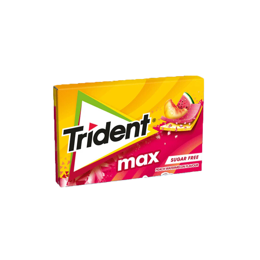 Trident Max Folha Pessego/Melancia 1