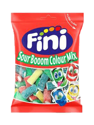 Gomas Fini sour boom Colour Mix 90gr