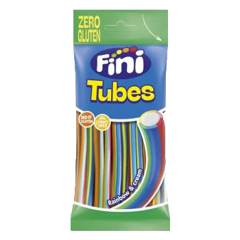 Gomas Fini Tubes Rainbow Zero Gluten 75 gr 1